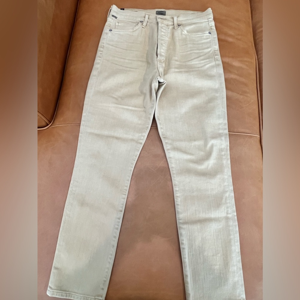 Citizen’s of Humanity button front straight leg jeans